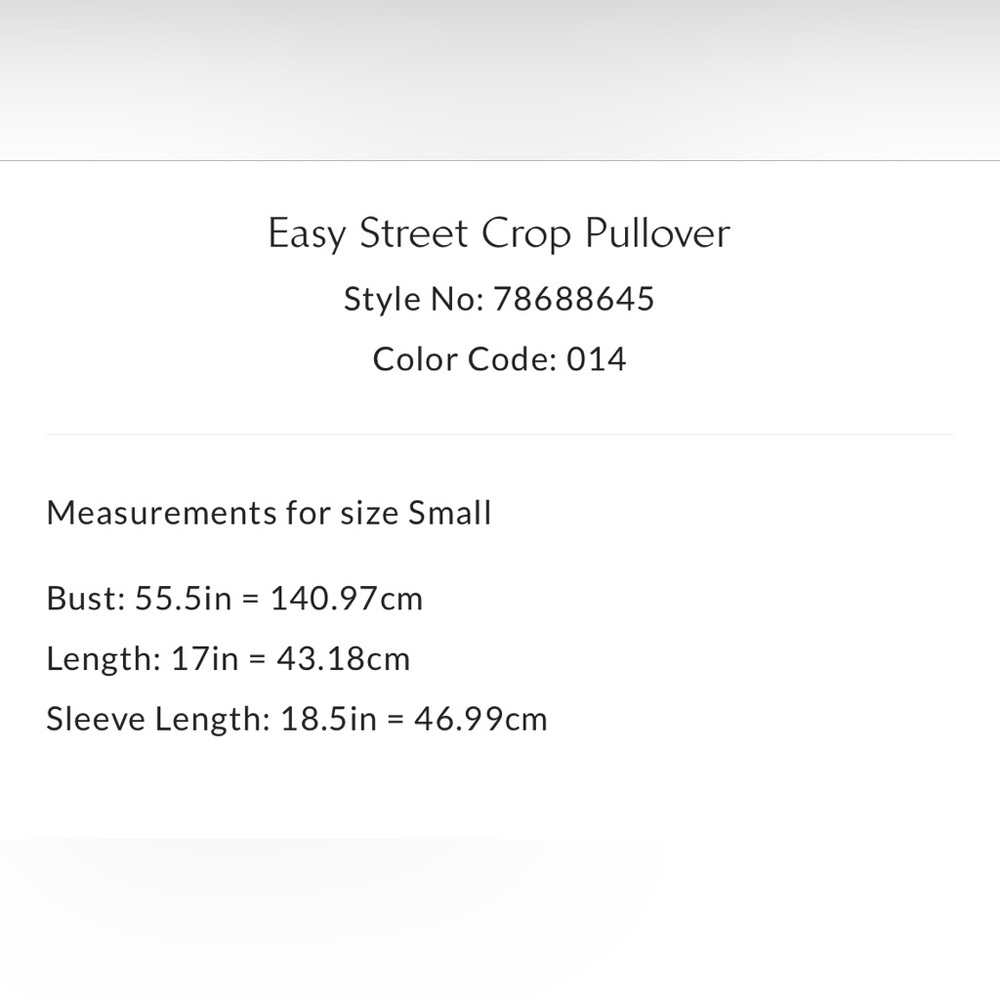 NWT Free People Easy Street Crop Pullover Pearl - Picture 6 of 7